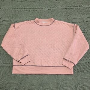 Chance Or Fate Quilted Pullover Sweatshirt Top From Buckle